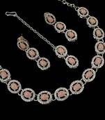 Neacklesh  set .moti  ,kundan