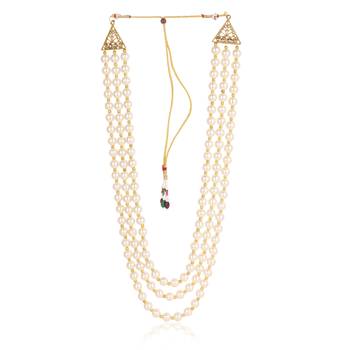 Groom mala and brooch set 4