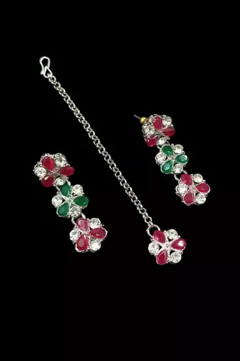 Neacklesh  set moti  kundan