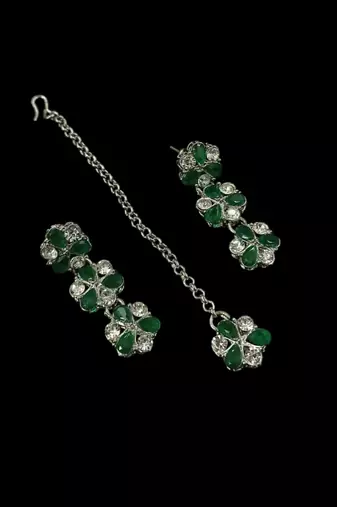 Neacklesh  set moti  kundan