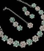 Neacklesh  set .moti  ,kundan