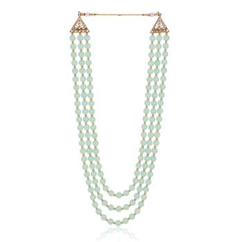Groom mala and brooch set 4