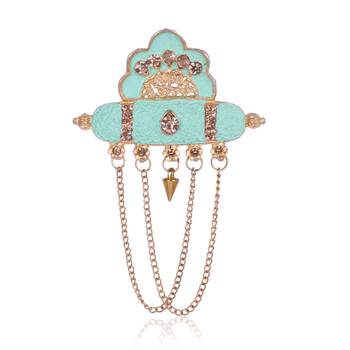 Groom mala and brooch set 3