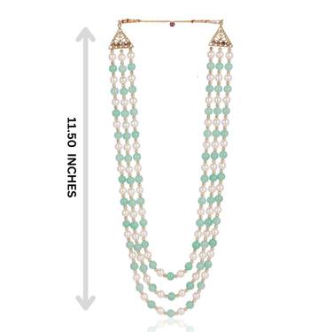 Groom mala and brooch set 5