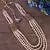   groom sherwani necklace moti mala layered for wedding | groom mala with brooch set
