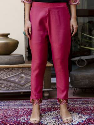 Vredevogel  women   s viscose roman silk embroidery straight kurta pant with dupatta set 4