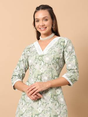 Green colour readymade salwar suit for trendy girlie festive wear looks 3