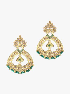24ct gold-toned handcrafted earing 2