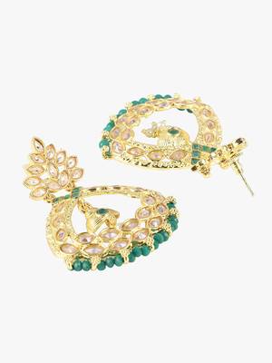 24ct gold-toned handcrafted earing 3