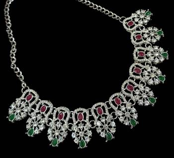Neacklesh  set moti  kundan 2