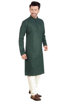 Arruga stylish georgette golden sequins kurta pajama 3