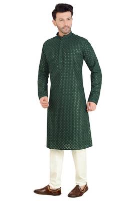 Arruga stylish georgette golden sequins kurta pajama 4