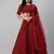 red net thread and sequin embroidered lehenga