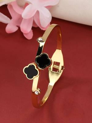 women gold-plated cuff bracelet 2