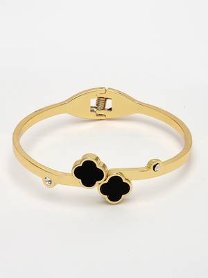women gold-plated cuff bracelet 5