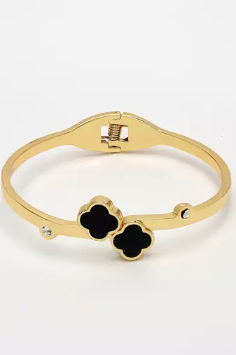 women gold-plated cuff bracelet