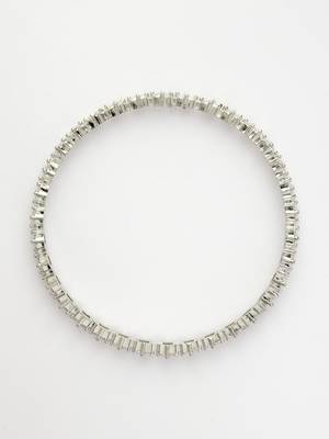 women set of 4 silver-plated cz stone-studded handcrafted bangles 3
