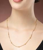 women gold-plated minimal chain