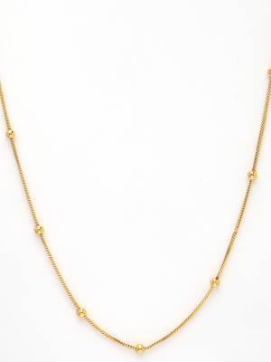 women gold-plated minimal chain 3