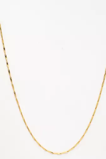 women gold-plated minimal chain