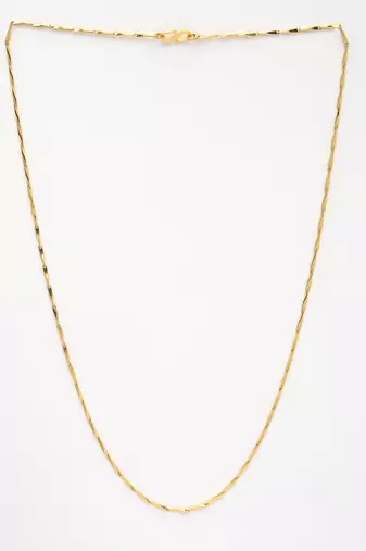 women gold-plated minimal chain