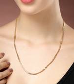women gold-plated minimal chain