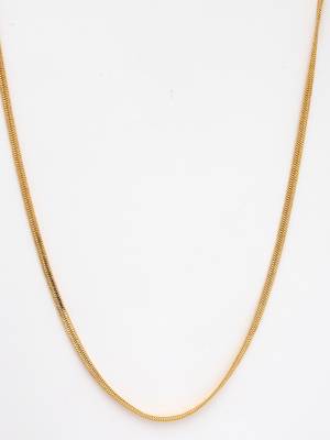 women gold-plated minimal chain 3