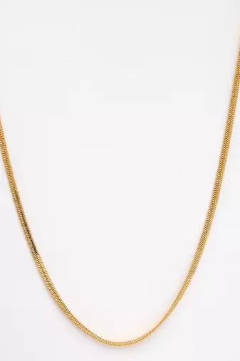 women gold-plated minimal chain