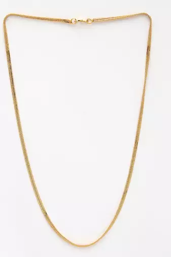 women gold-plated minimal chain