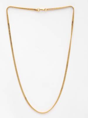 women set of 2 silver & gold rhodium-plated minimal chain 4