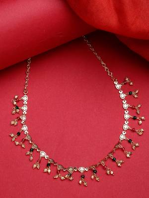 women multicolor gold-plated minimal chain 2