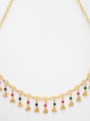women multicolor gold-plated minimal chain 3