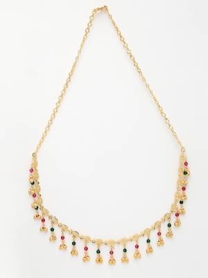 women multicolor gold-plated minimal chain 4