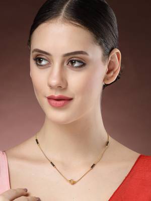women gold-plated mangalsutra 4