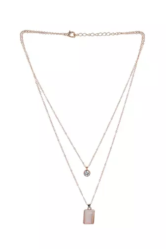 Multi layer/single layer chain pendant for wo  and girls