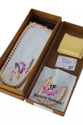  Traditional Pearl Necklace Set for Wo      Festive & Party Wear Indian Jewelry