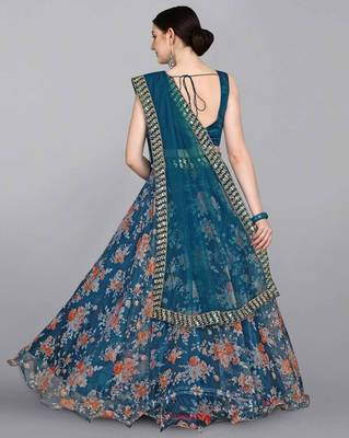 Solid Lehenga Choli Set with Dupatta 3