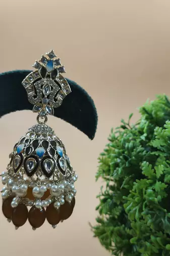   Traditional Jhumka Earrings For Wo  And Girls