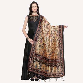 Digital print assam silk dupatta for women and girls to wear on gown chaniya choli kurti etc 1