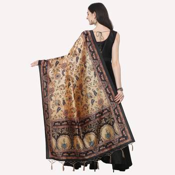 Digital print assam silk dupatta for women and girls to wear on gown chaniya choli kurti etc 4