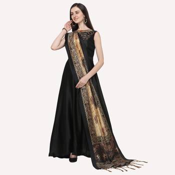 Digital print assam silk dupatta for women and girls to wear on gown chaniya choli kurti etc 3