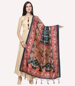 Digital print assam silk dupatta for women and girls to wear on gown chaniya choli kurti etc