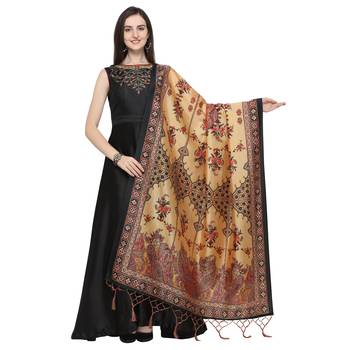 Digital print assam silk dupatta for women and girls to wear on gown chaniya choli kurti etc 1