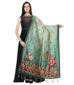 Digital print assam silk dupatta for women and girls to wear on gown chaniya choli kurti etc