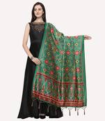 Digital print assam silk dupatta for women and girls to wear on gown chaniya choli kurti etc