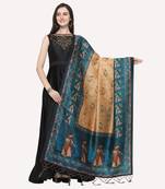 Digital print assam silk dupatta for women and girls to wear on gown chaniya choli kurti etc