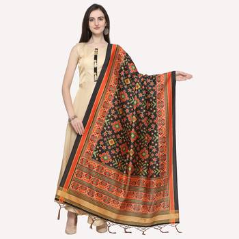 Digital print assam silk dupatta for women and girls to wear on gown chaniya choli kurti etc 1