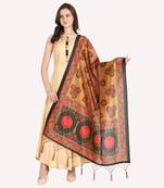 Digital print assam silk dupatta for women and girls to wear on gown chaniya choli kurti etc