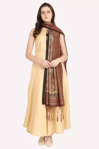 Digital print assam silk dupatta for women and girls to wear on gown chaniya choli kurti etc