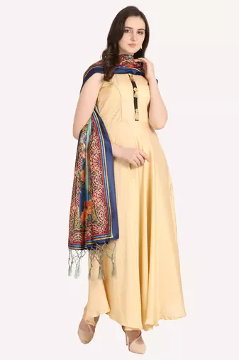 Digital print assam silk dupatta for women and girls to wear on gown chaniya choli kurti etc